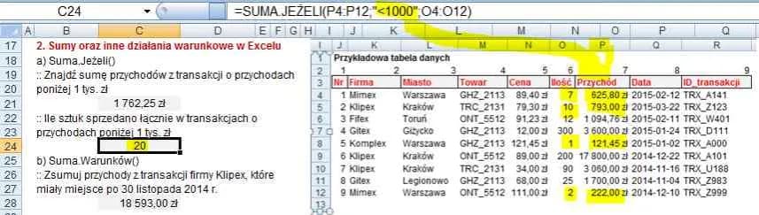 Jak szybko i skutecznie łączyć funkcje w Excelu - praktyczny poradnik
