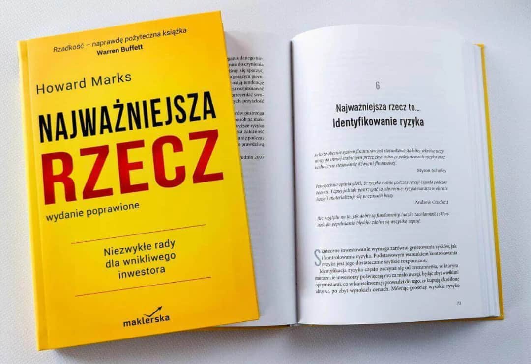 Najważniejsza rzecz Howarda Marksa: 5 kluczowych zasad inwestowania