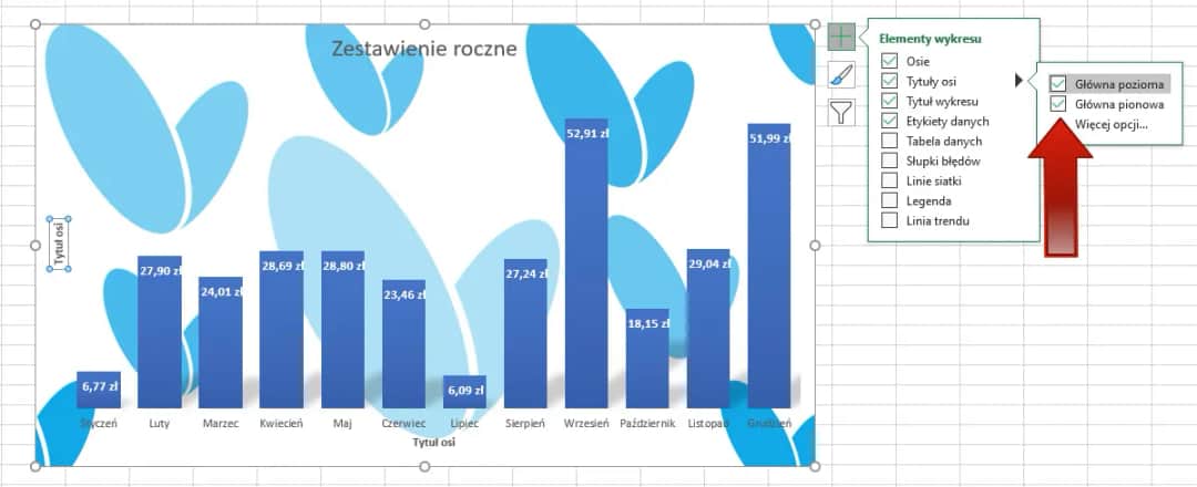 Excel: Jak podpisać osie wykresu? Proste kroki i wskazówki