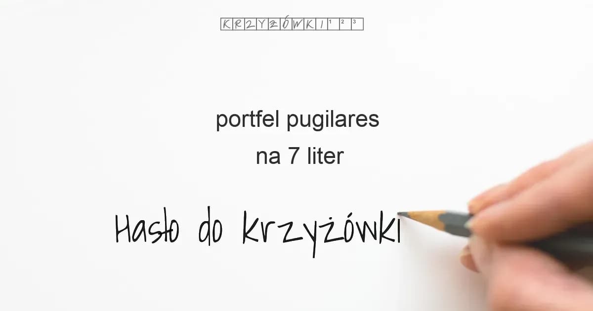 Dawne nazwy portfela: od pugilares do sakwy - historia zmian