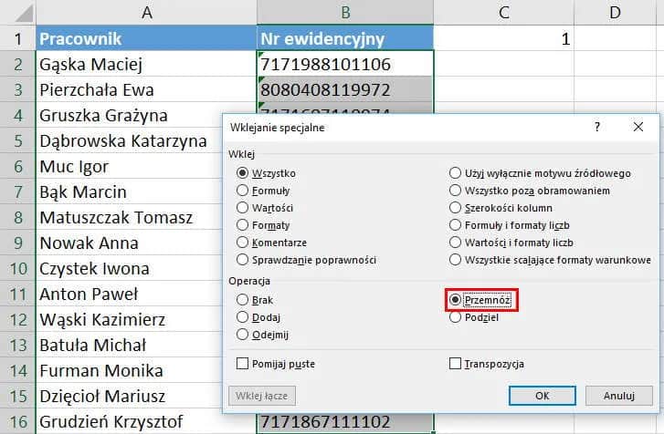 Jak łatwo przesunąć przecinek w Excelu: najskuteczniejsze metody zmiany liczb