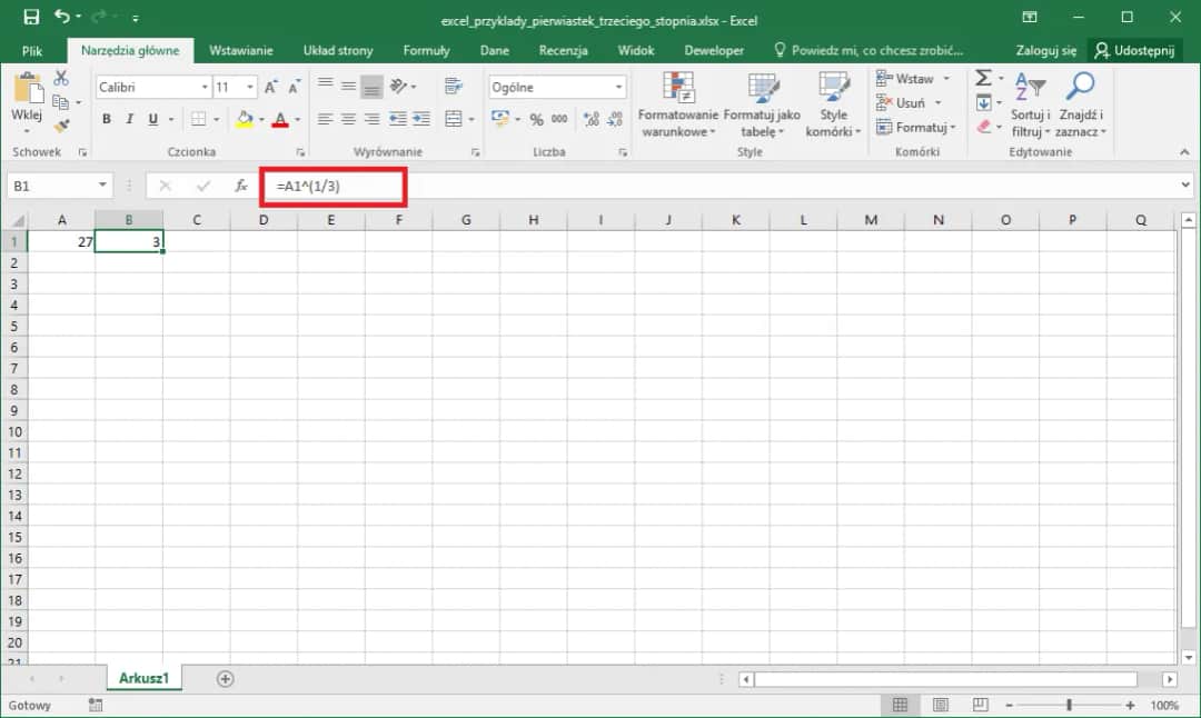 Jak napisać pierwiastek w Excelu: Proste metody i triki